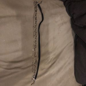 Abercrombie and fitch jeweled choker necklace